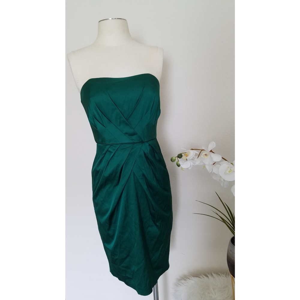 Maggy London Size 4 Emerald Cocktail Dress